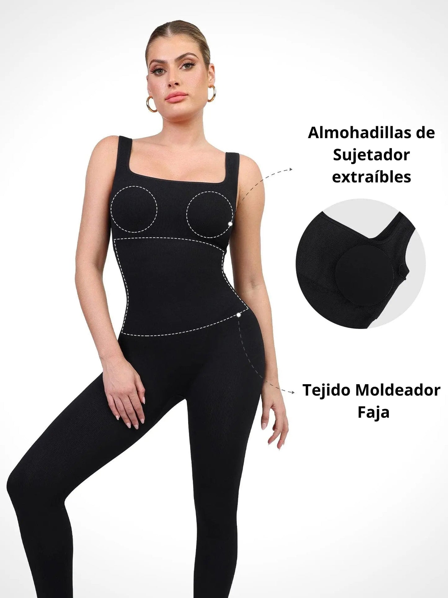 Mono faja push-up moldeador