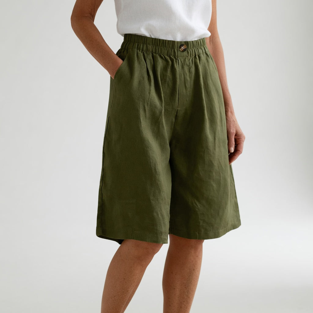Short cómodo de cintura elástica Valentina
