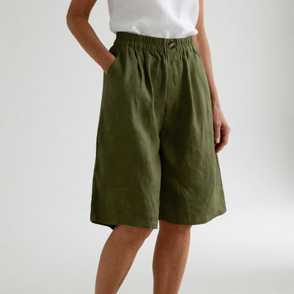 Short cómodo de cintura elástica Valentina