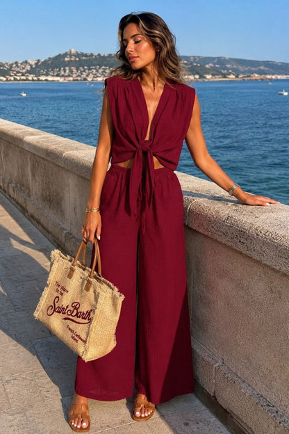 Conjunto de lino Mariana