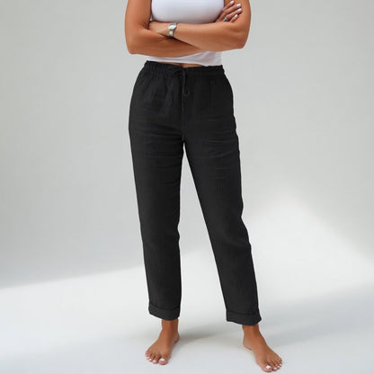 Pantalón de algodón fluido Galilea