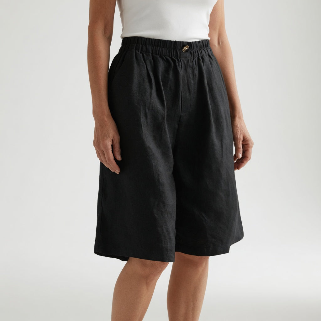 Short cómodo de cintura elástica Valentina