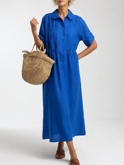 Vestido camisero fluido Jimena