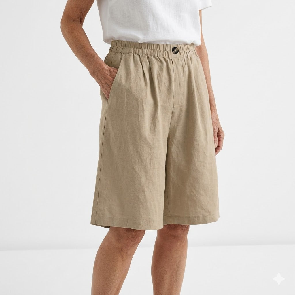 Short cómodo de cintura elástica Valentina