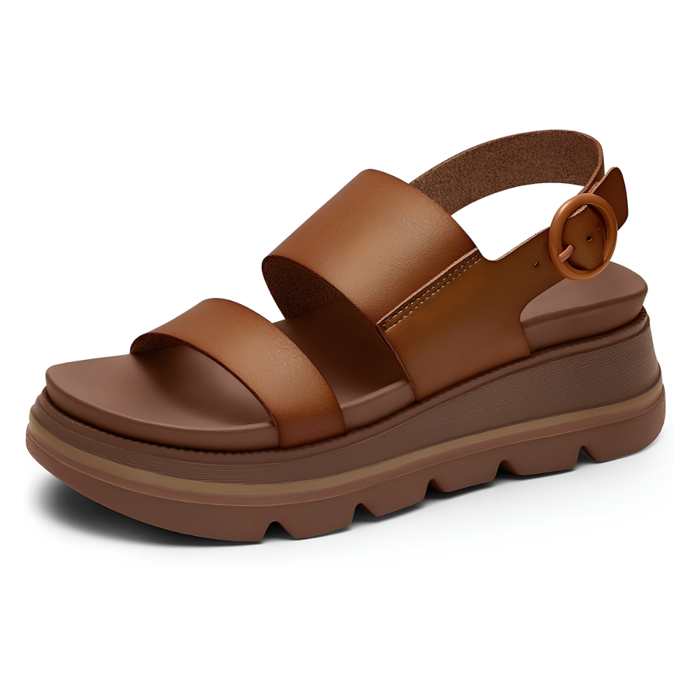 Sandalias de cuña acolchadas Altea