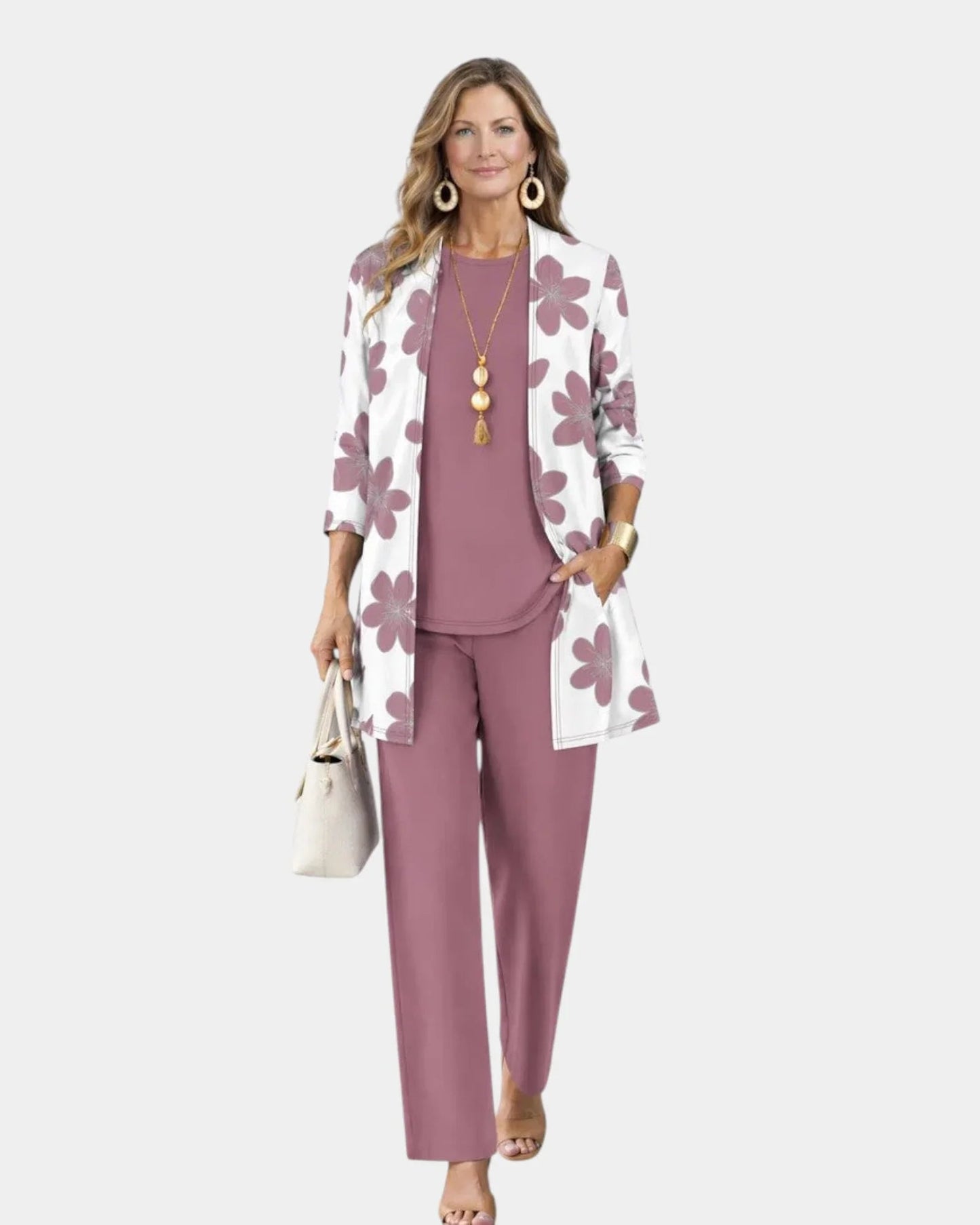 Conjunto de tres piezas Karla