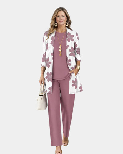 Conjunto de tres piezas Karla