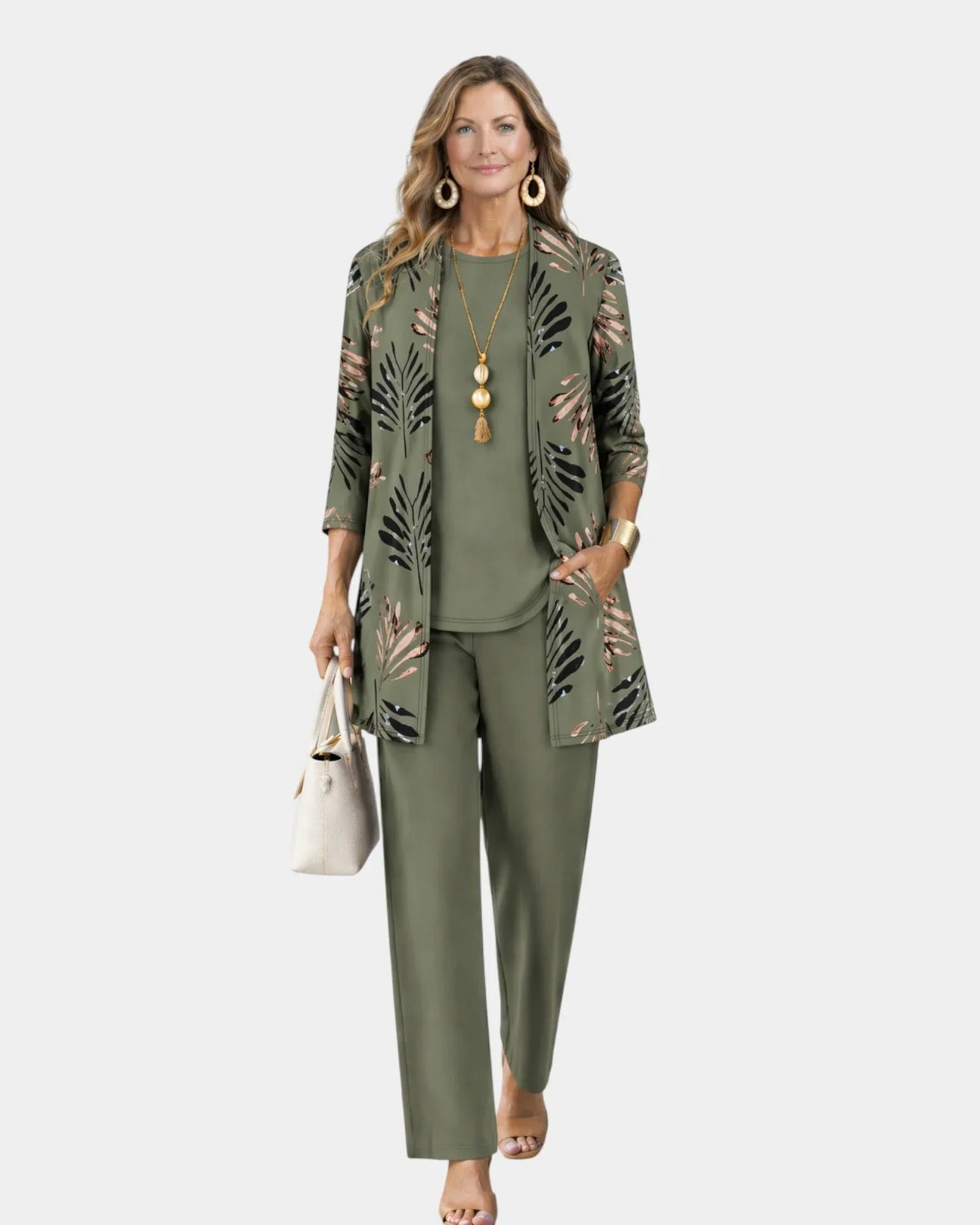Conjunto de tres piezas Karla