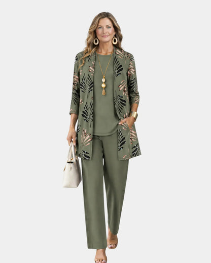 Conjunto de tres piezas Karla