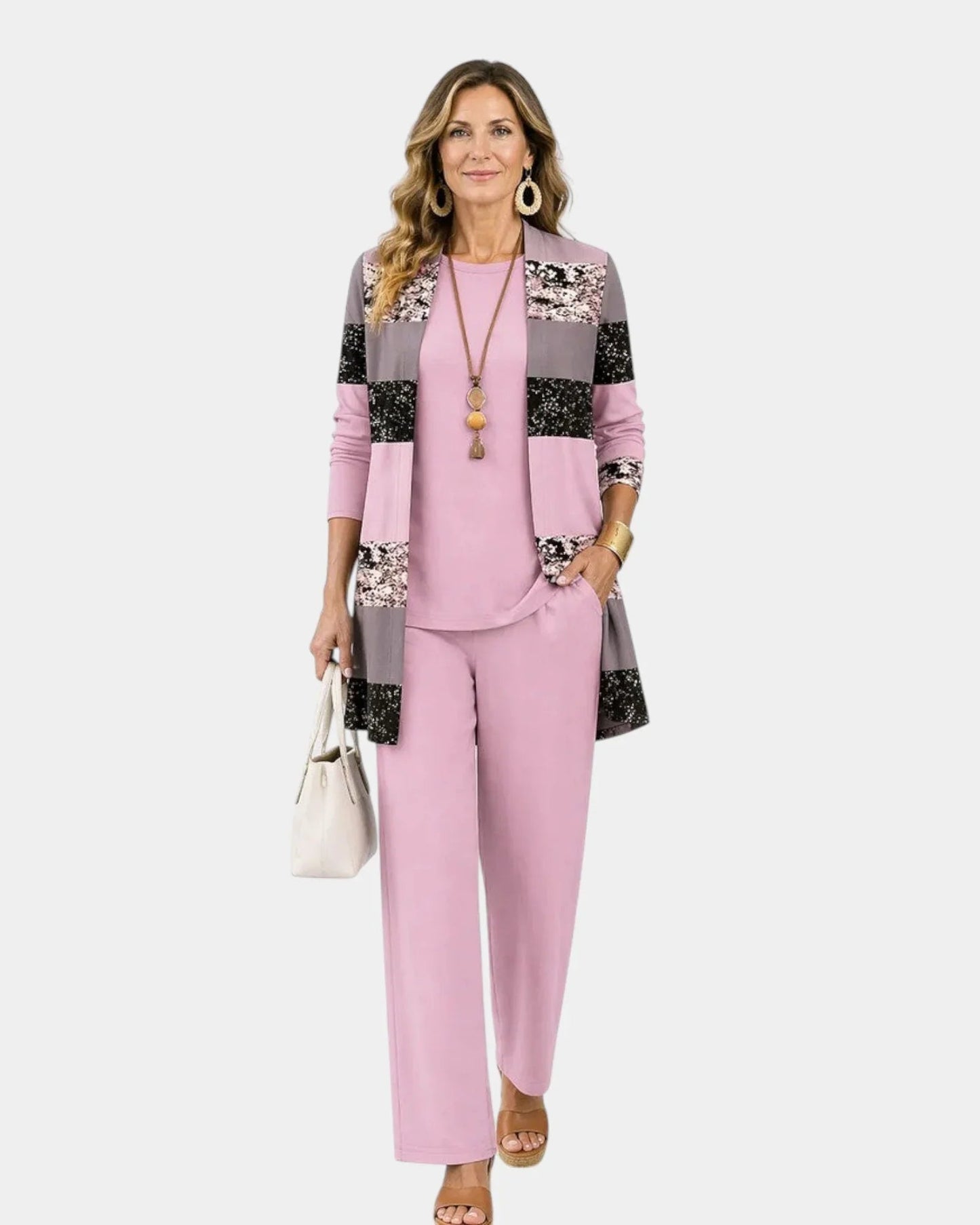 Conjunto de tres piezas Karla