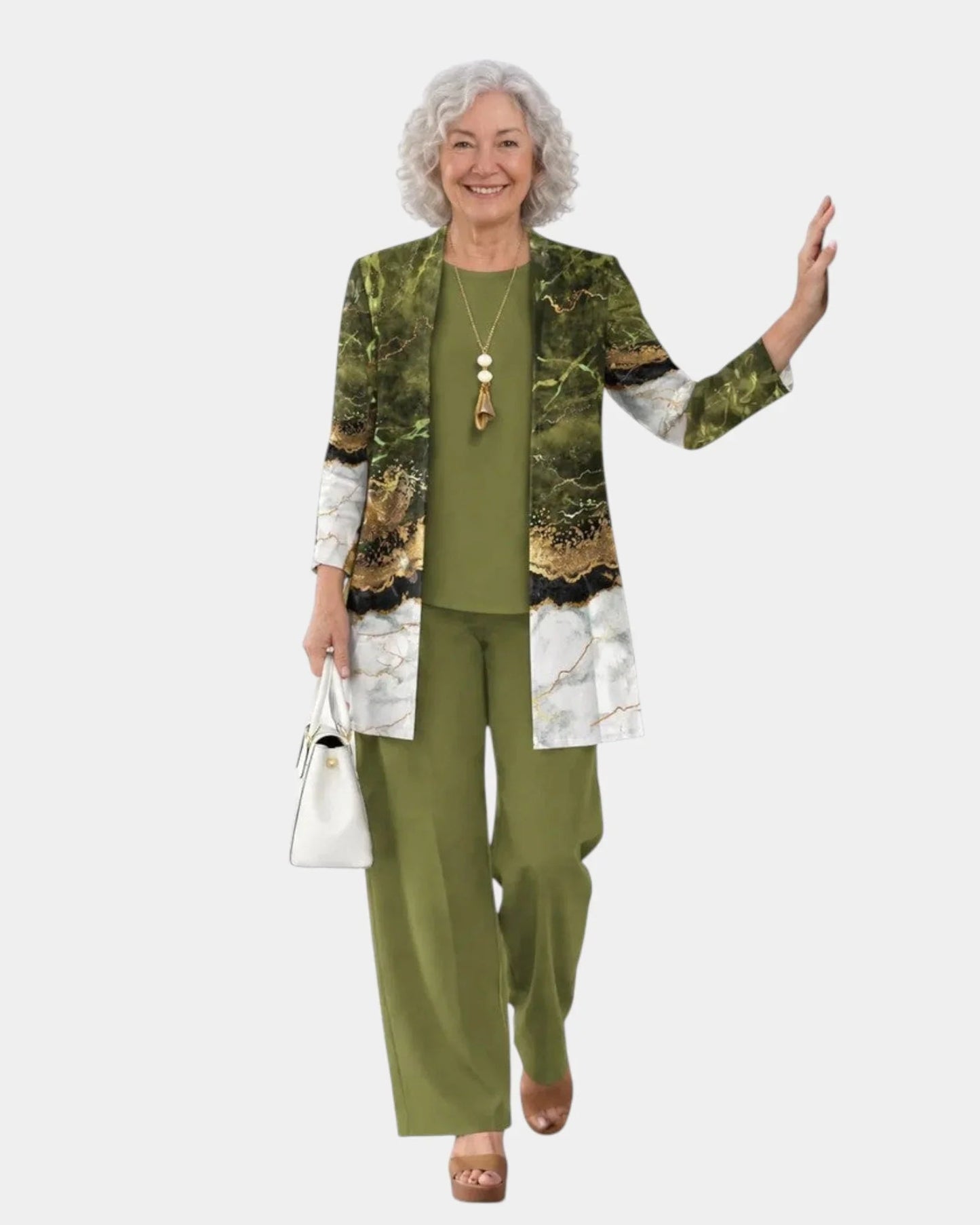 Conjunto de tres piezas Karla
