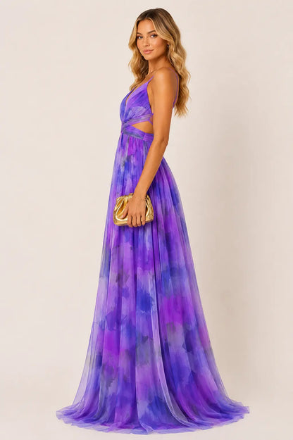 Vestido maxi floral Gisela