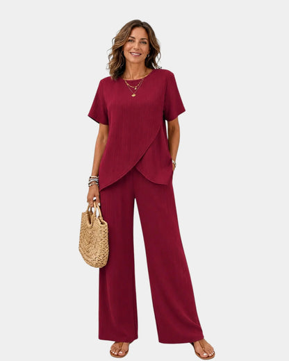 Conjunto elegante de dos piezas Nadia