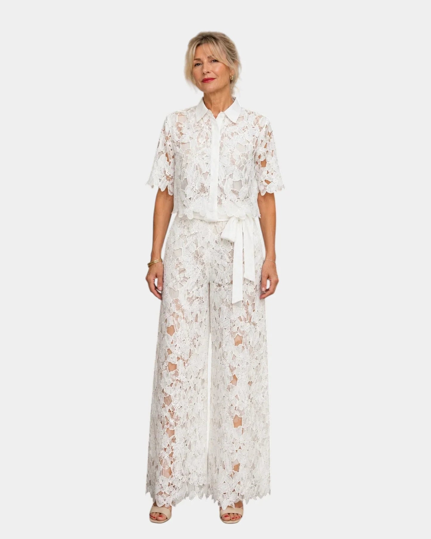 Conjunto de encaje Ofelia