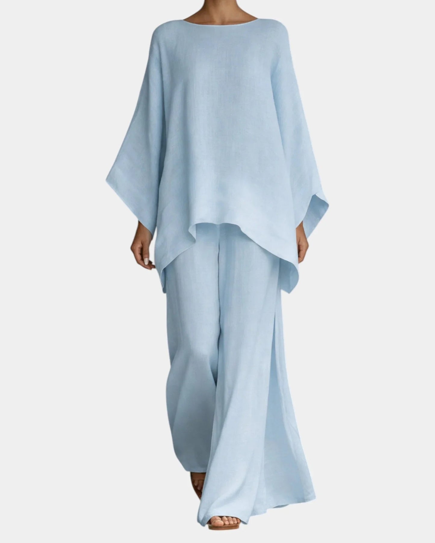Conjunto blusa y pantalón Azucena