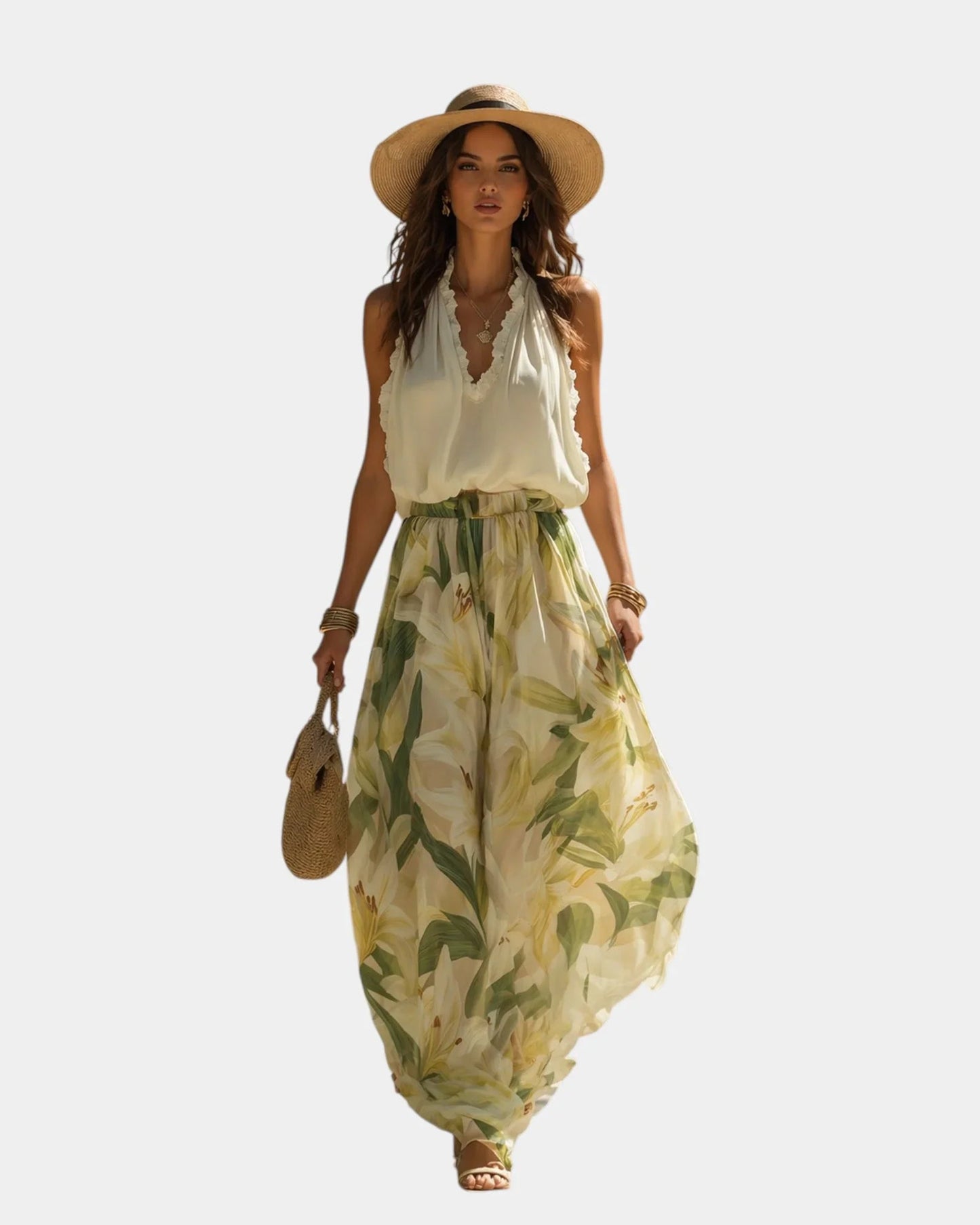 Conjunto floral fluido Judith