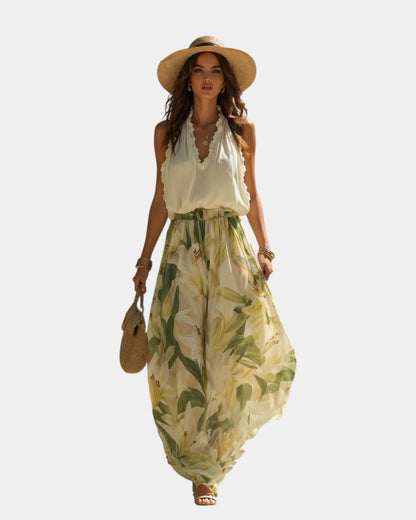 Conjunto floral fluido Judith