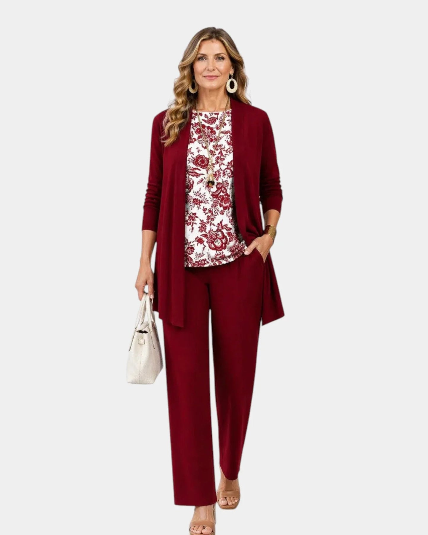 Conjunto de tres piezas Karla