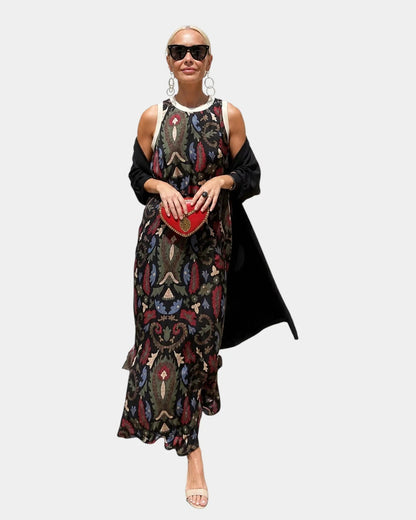 Conjunto de vestido y saco ligero Paola
