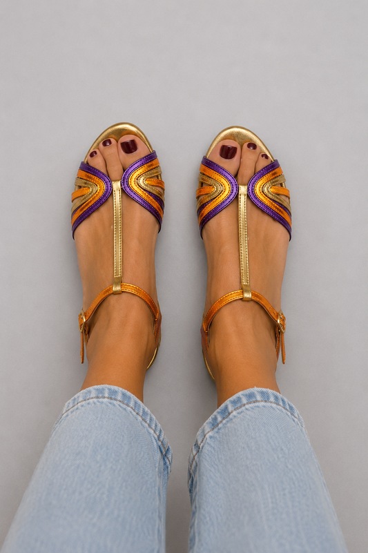Sandalias multicolor Viviana