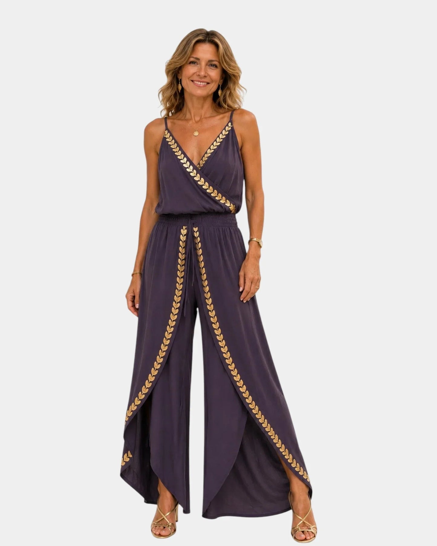 Mono con detalles dorados Ivana