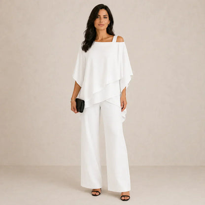 Conjunto de dos piezas en capas Paloma