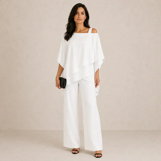 Conjunto de dos piezas en capas Paloma
