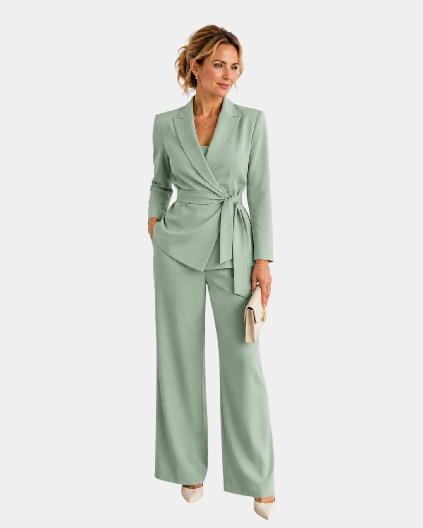 Conjunto de blazer y pantalón Lorena