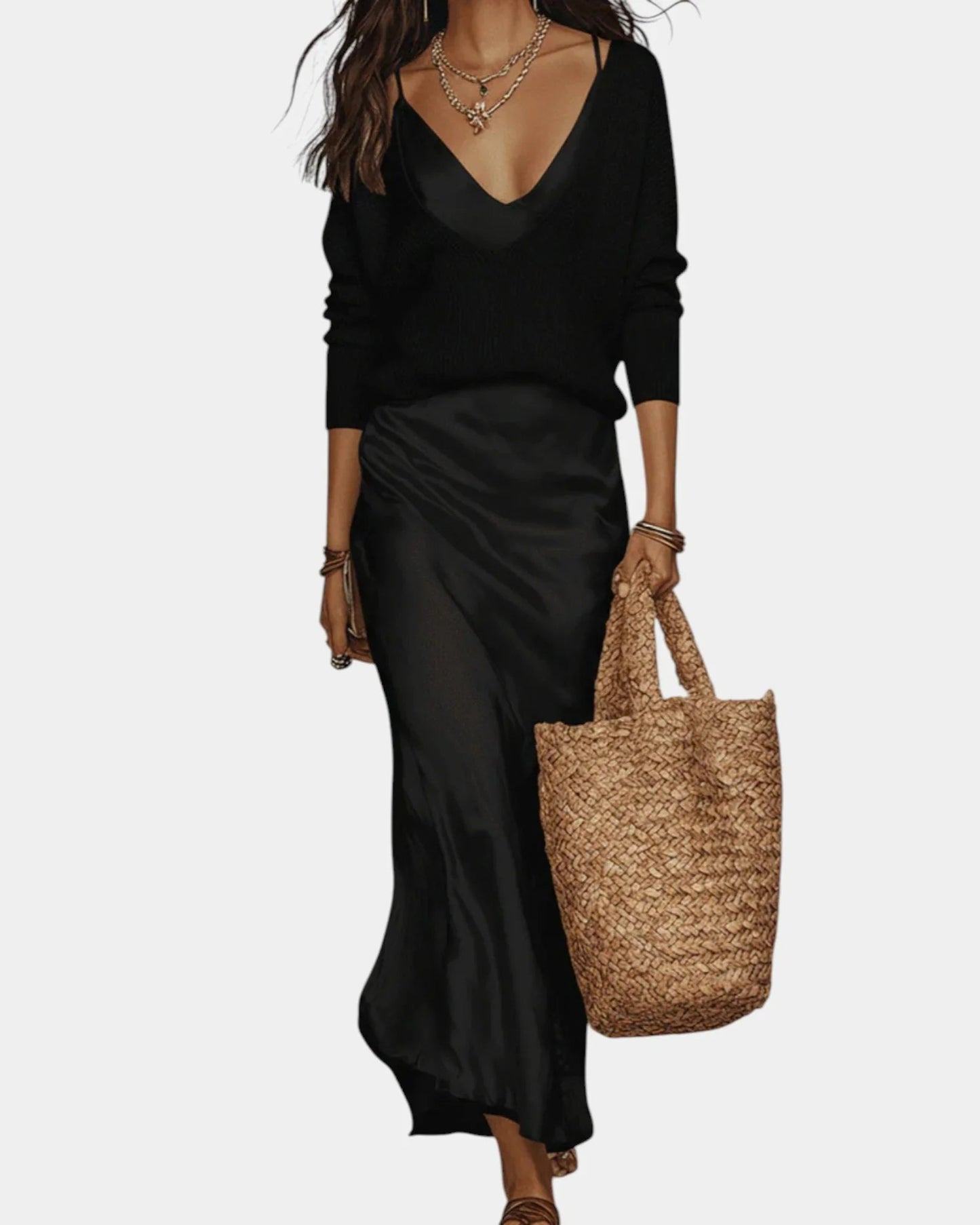 Conjunto de vestido y blusa Elsa
