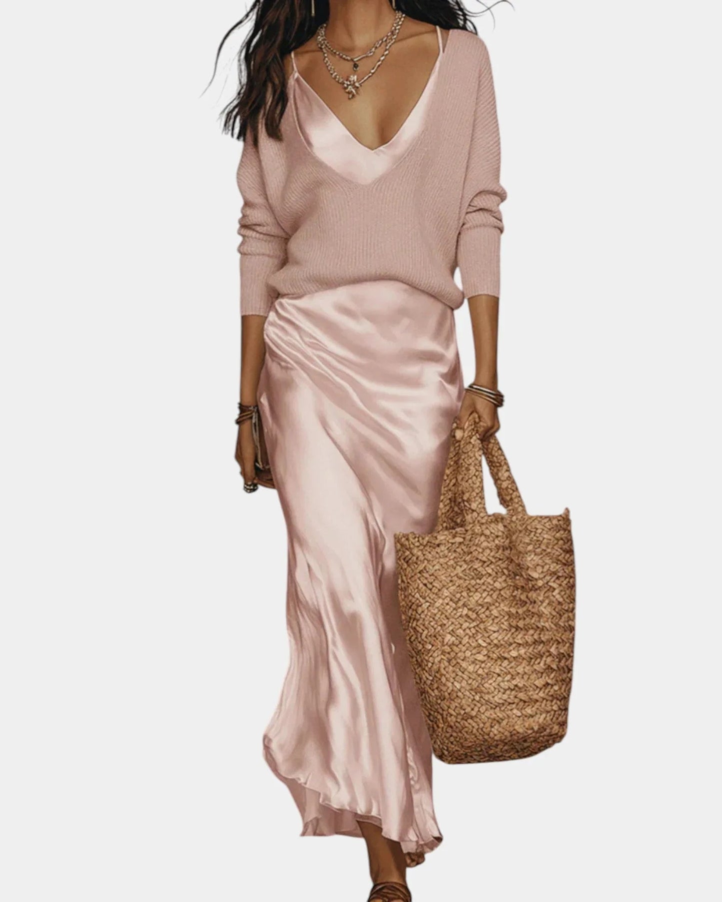 Conjunto de vestido y blusa Elsa
