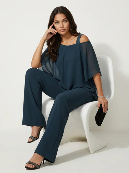 Conjunto de dos piezas en capas Paloma