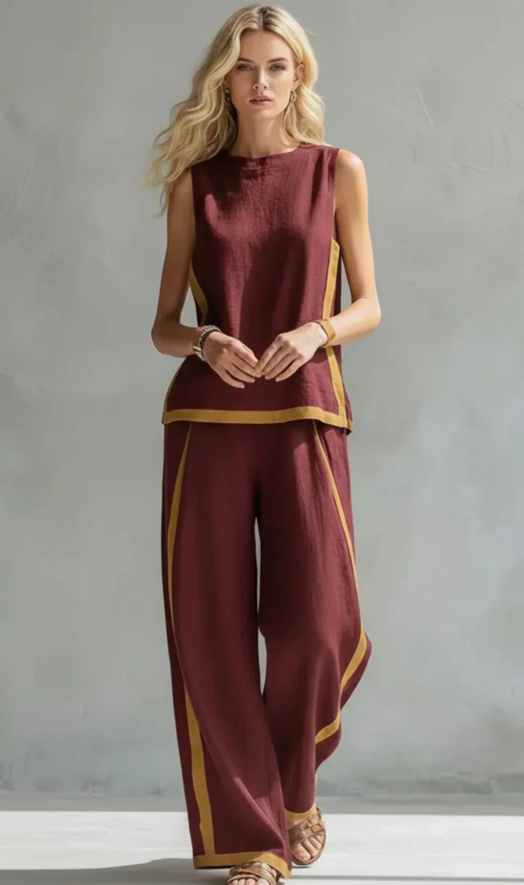 Conjunto cruzado Valentina