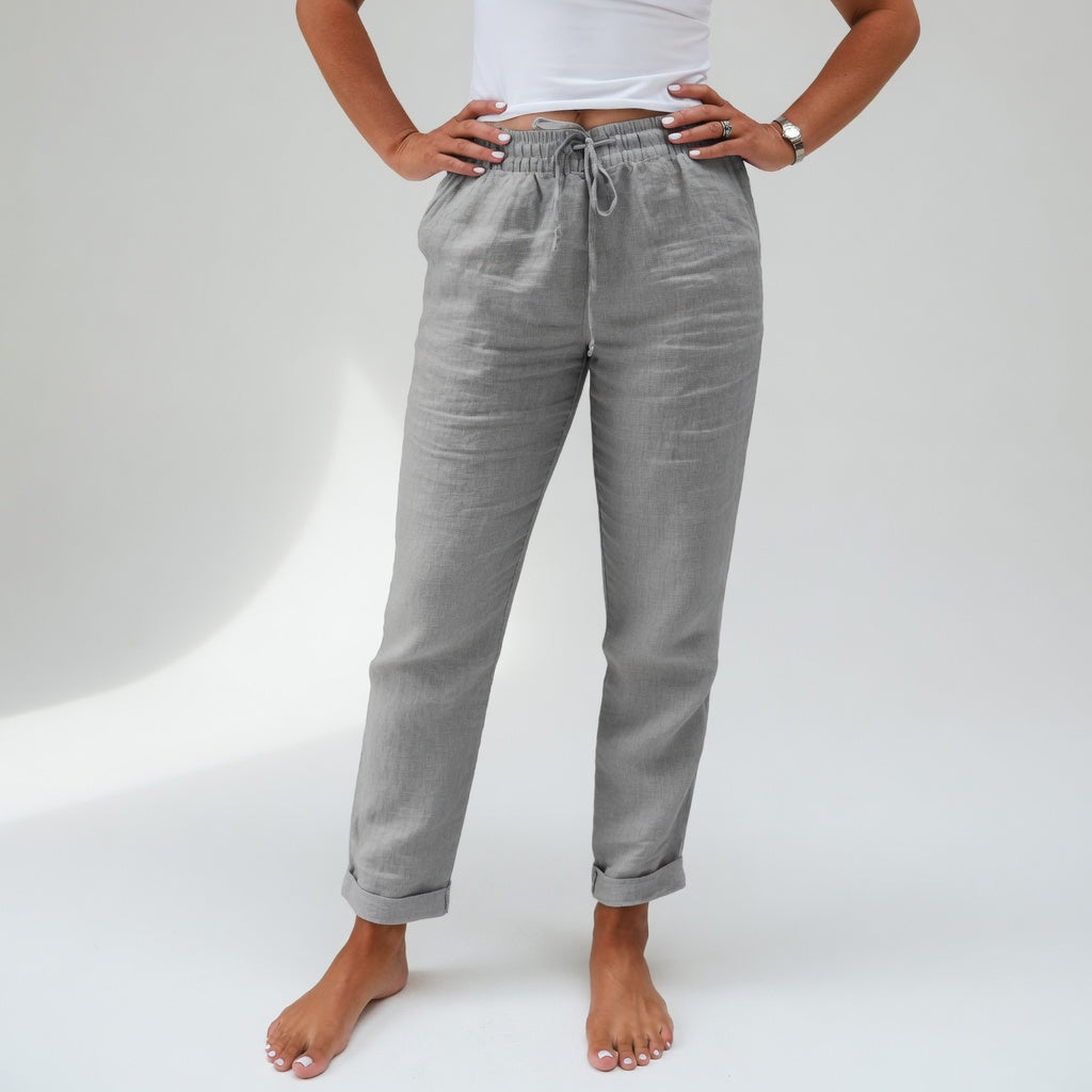 Pantalón de algodón fluido Galilea
