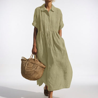 Vestido camisero fluido Jimena