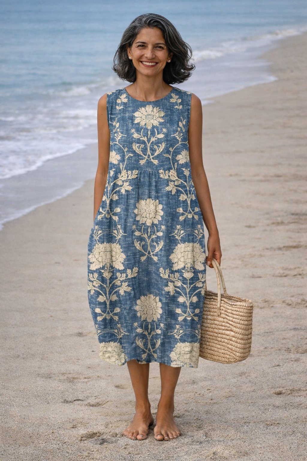 Vestido midi bohemio Ariana