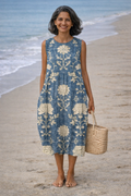 Vestido midi bohemio Ariana