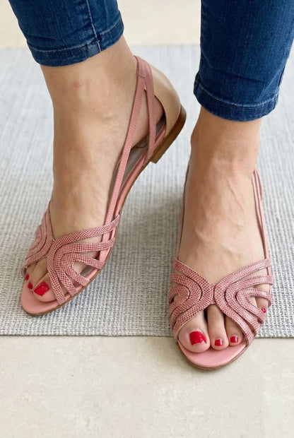 Sandalias doradas Elena