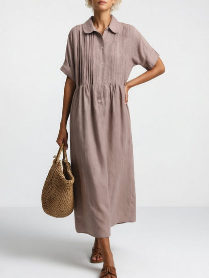 Vestido camisero fluido Jimena