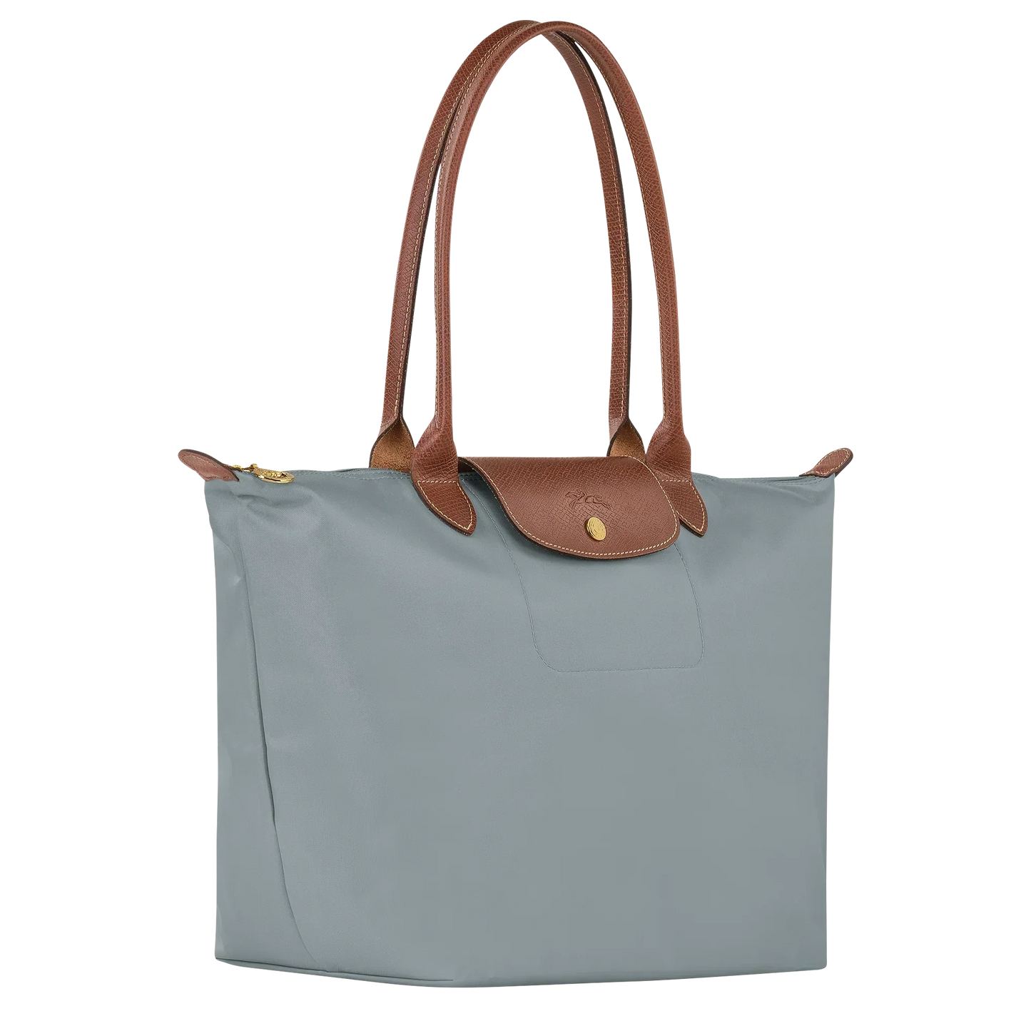 Bolso grande gris acero