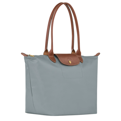 Bolso grande gris acero