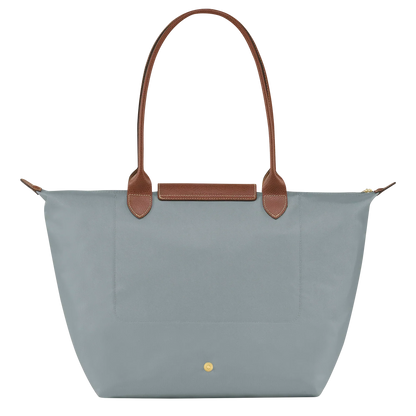 Bolso grande gris acero