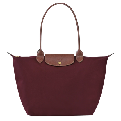 Bolso grande borgoña
