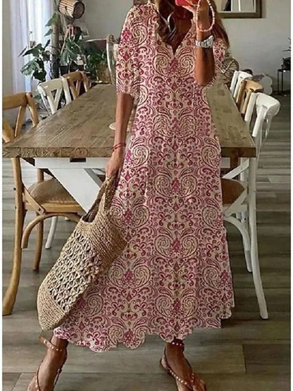 Vestido maxi floral Verónica