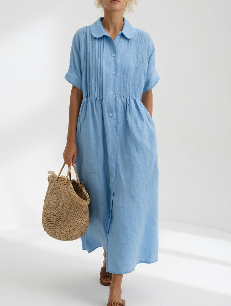 Vestido camisero fluido Jimena