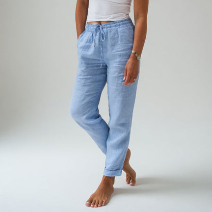Pantalón de algodón fluido Galilea