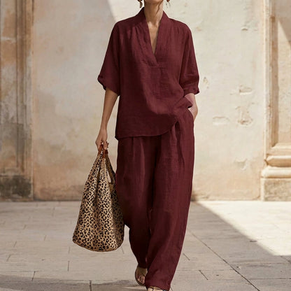 Conjunto de algodon Ximena