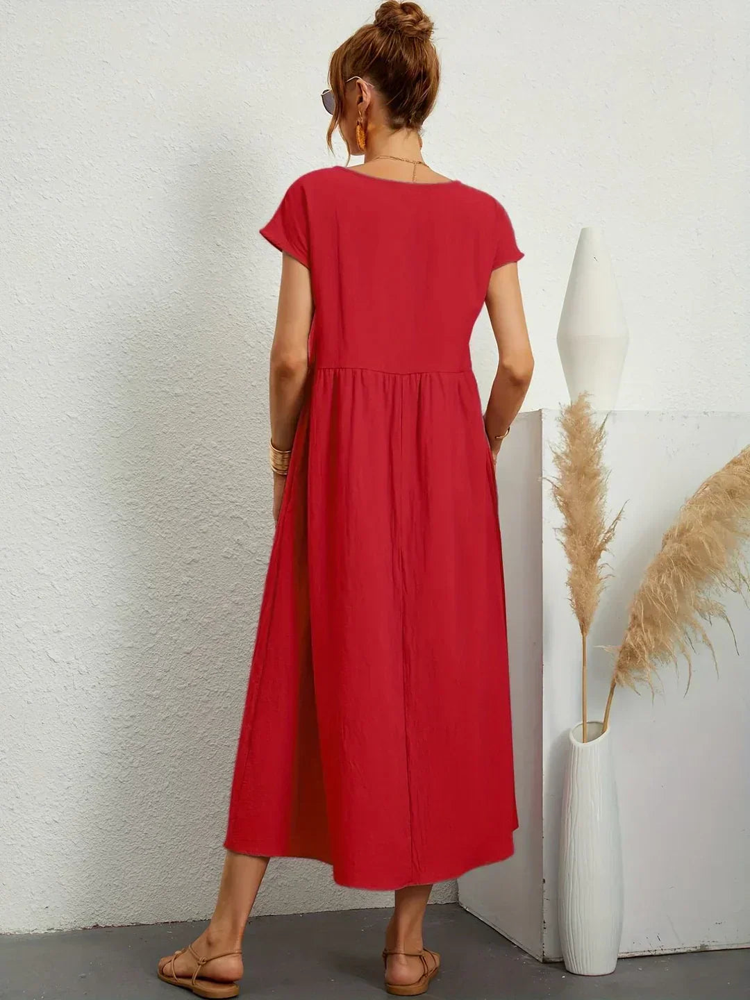 Vestido midi atemporal Rocío