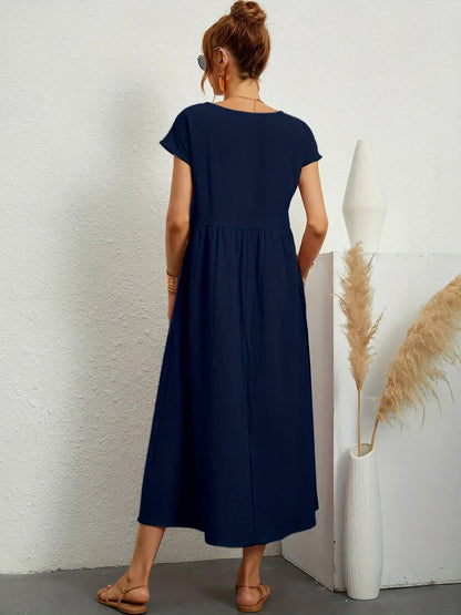 Vestido midi atemporal Rocío
