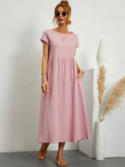 Vestido midi atemporal Rocío