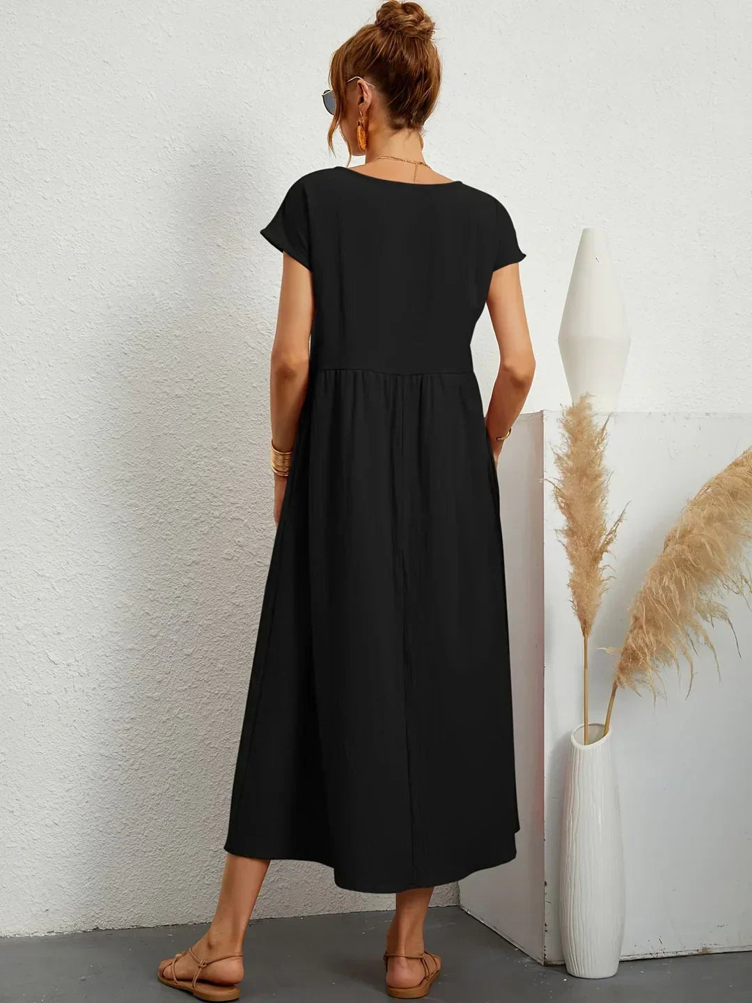 Vestido midi atemporal Rocío